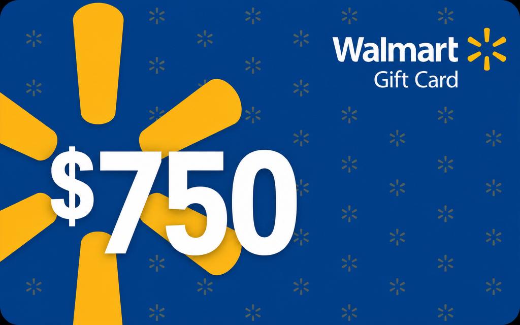 Walmart $750 Gift Card